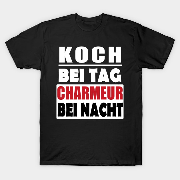 Koch Chefkoch Gemüse Küche Profi Kochen T-Shirt by FindYourFavouriteDesign